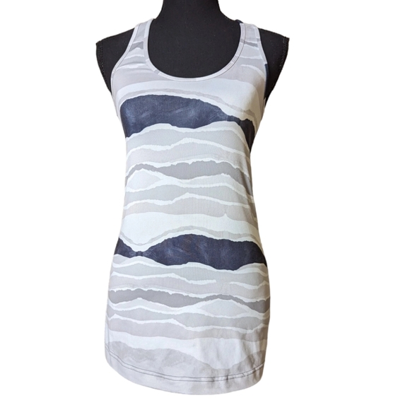 Lululemon Athletica Striped  Racerback Tank - Picture 2 of 11